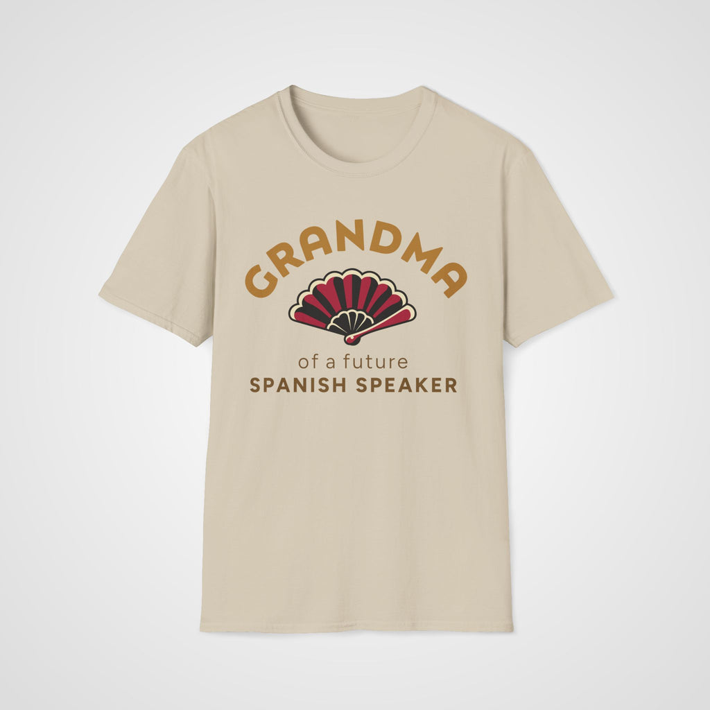 Spanish Grandma T-Shirt in Sand
