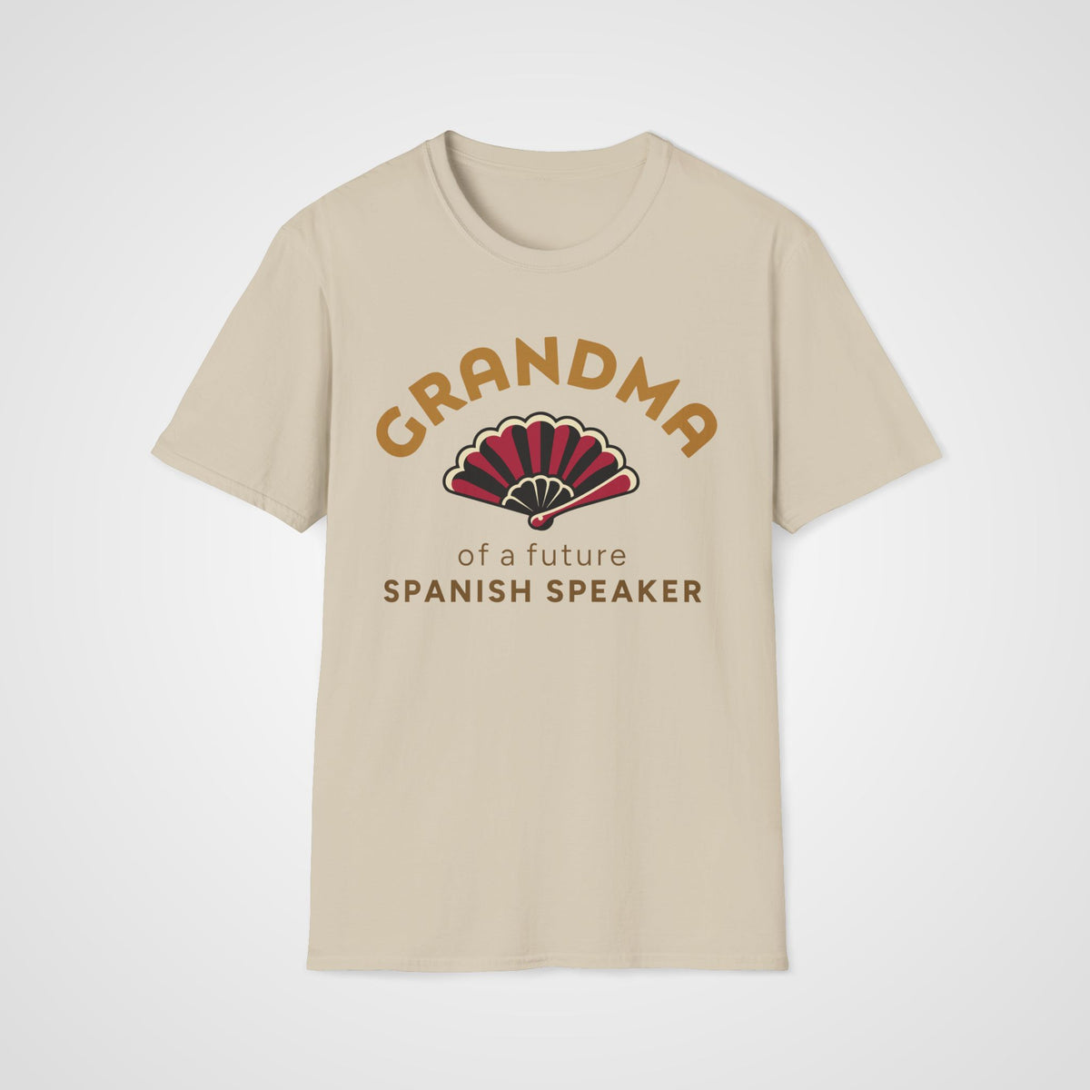 Spanish Grandma T-Shirt in Sand
