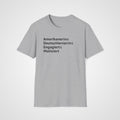 Motivierte Learner T-Shirt in Sport Gray
