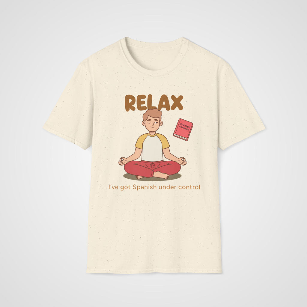 Spanish Grammar Relax T-Shirt in Natural