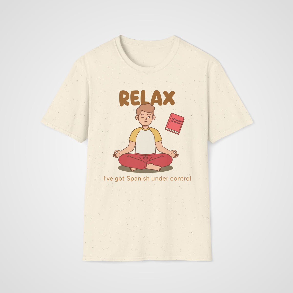 Spanish Grammar Relax T-Shirt in Natural
