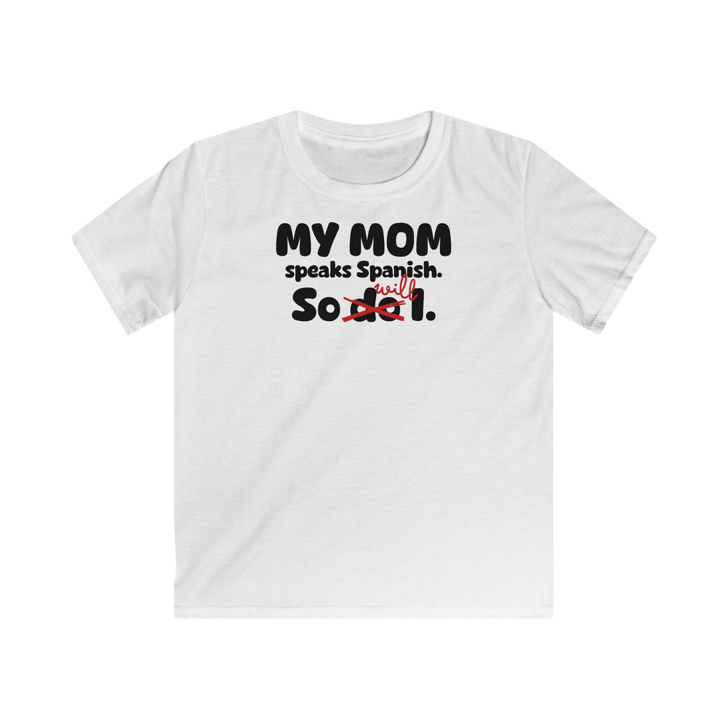 Spanish Mom Legacy T-Shirt in White