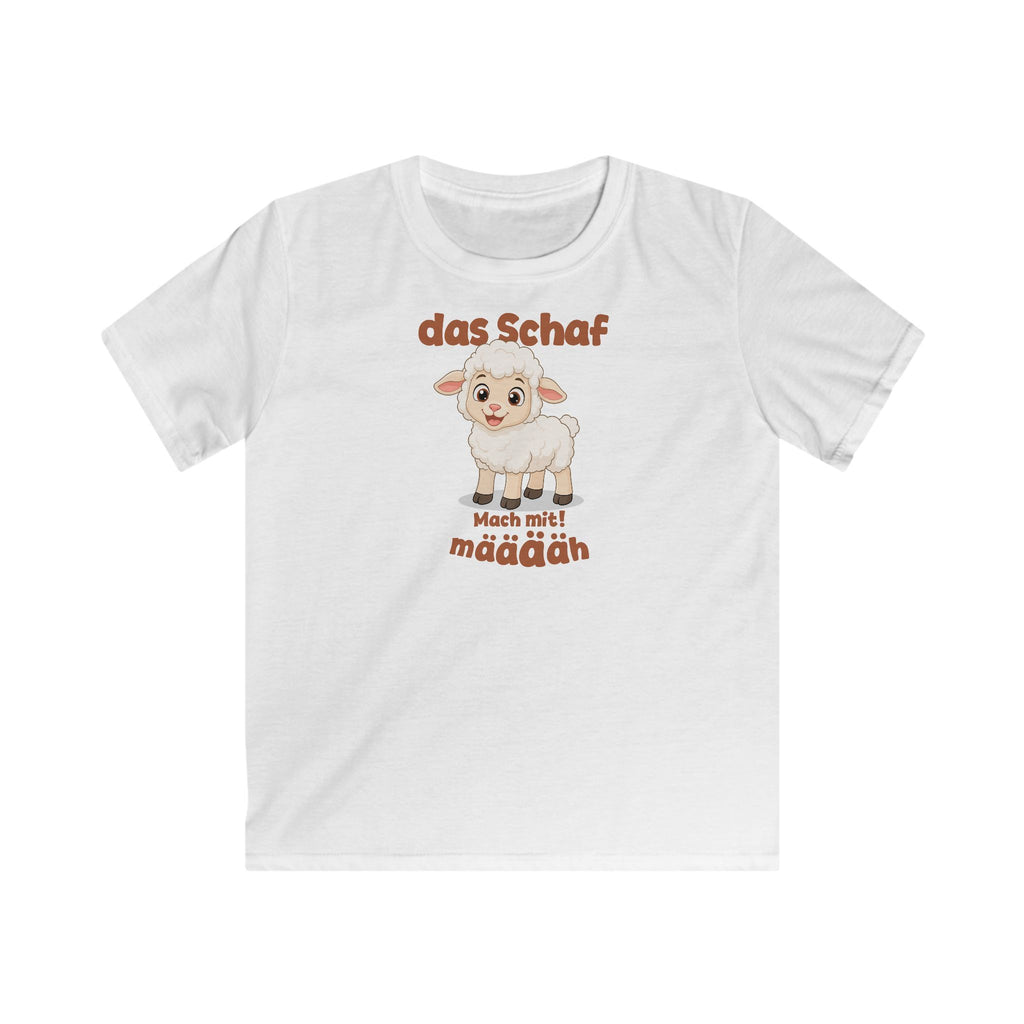 German Sheep Kids T-Shirt in White