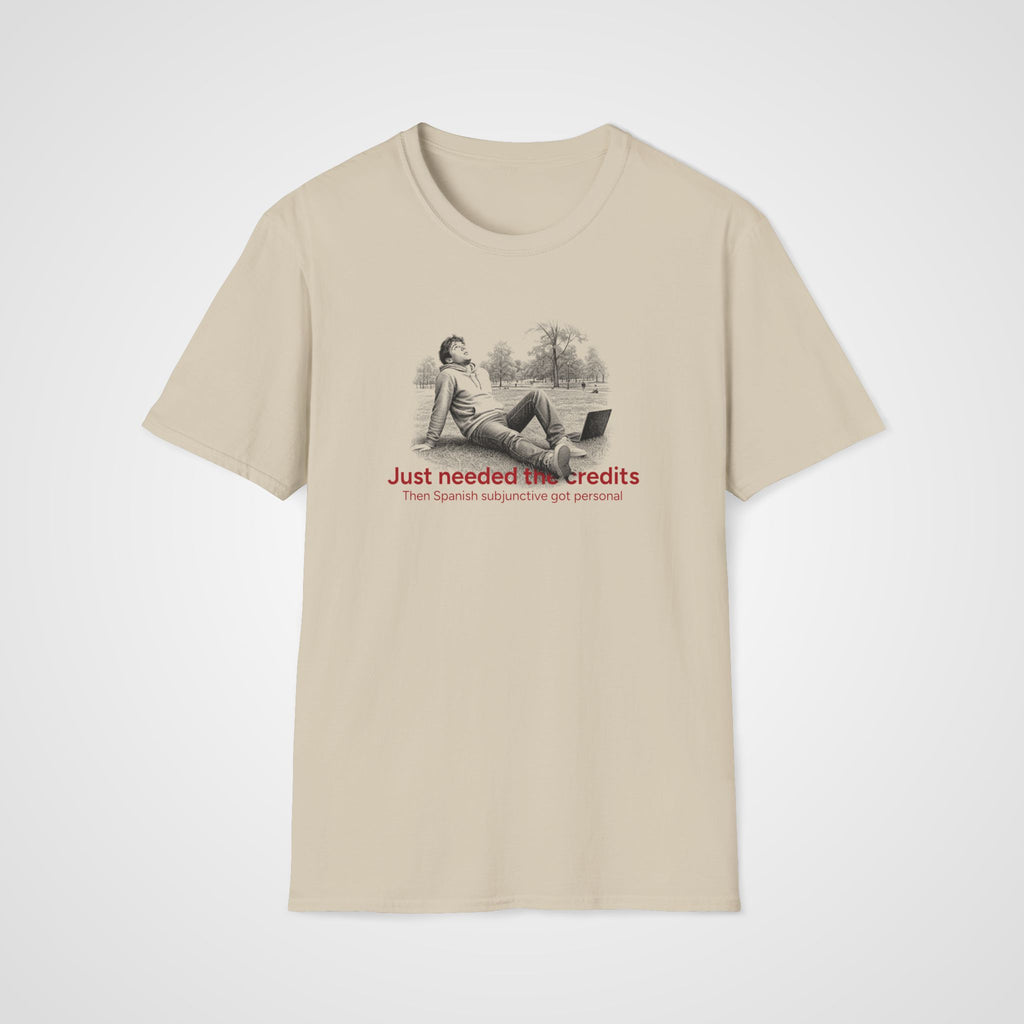 Spanish Got Personal T-Shirt in Sand