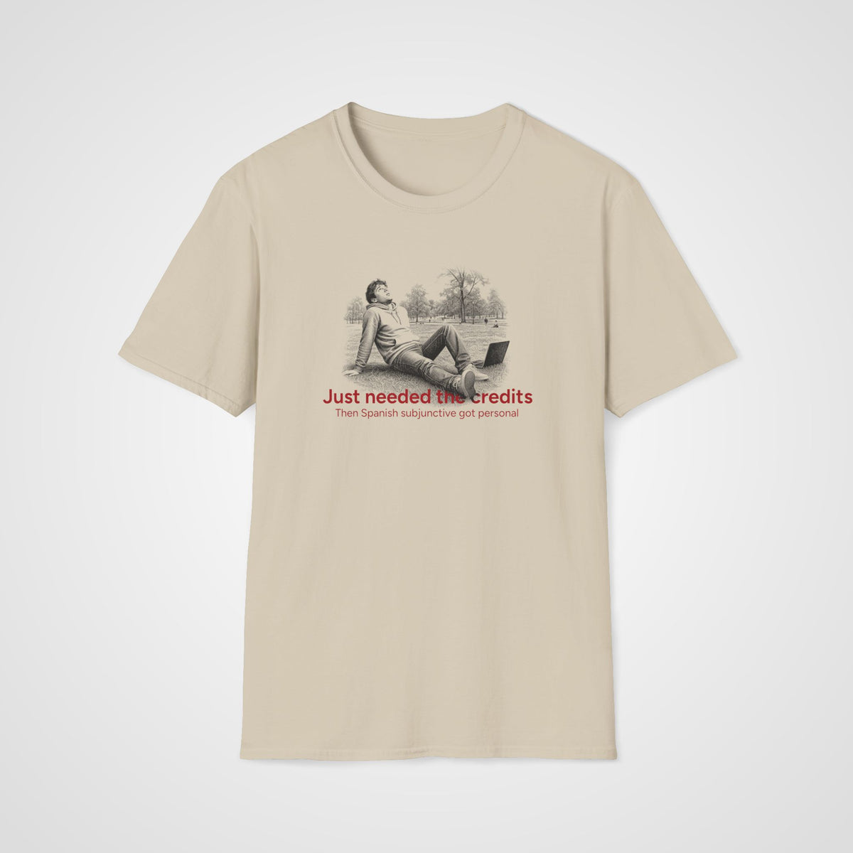 Spanish Got Personal T-Shirt in Sand