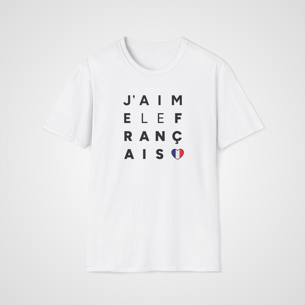 J'aime le Français T-Shirt in White
