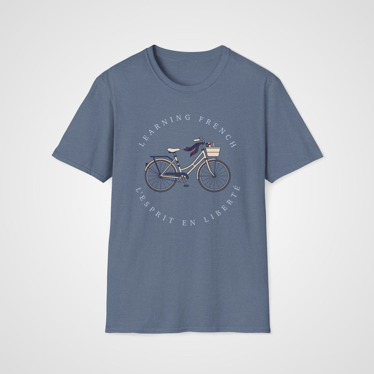 L'Esprit en Liberté T-Shirt in Heather Indigo