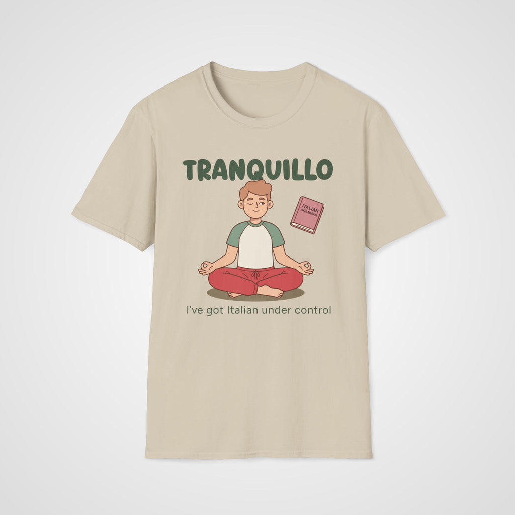 Tranquillo Italian T-Shirt in Sand