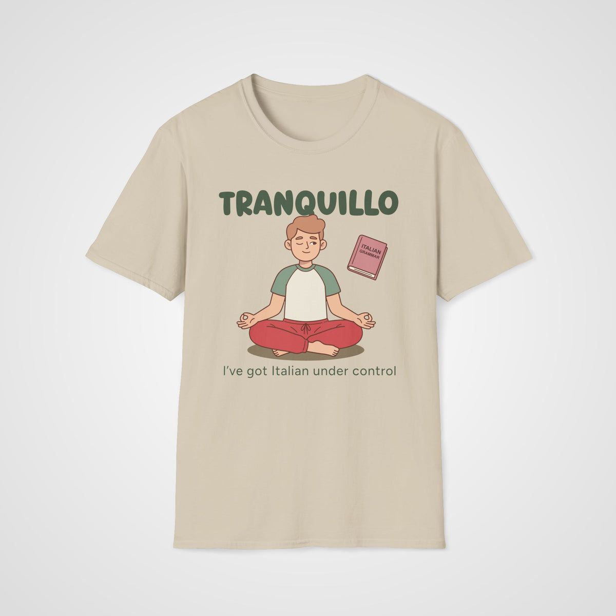 Tranquillo Italian T-Shirt in Sand