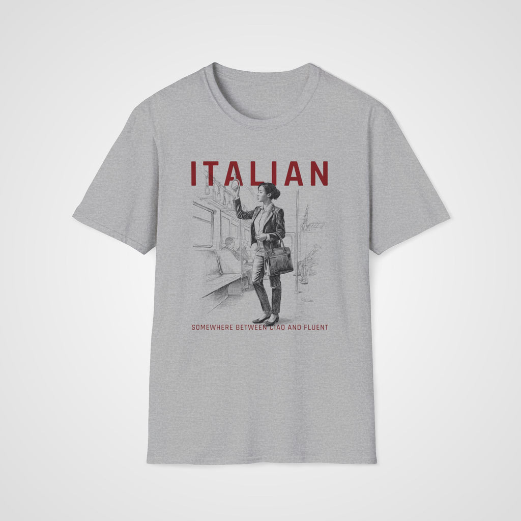 Between Ciao and Fluent T-Shirt in Sport Gray