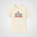 Italian Fork Gender T-Shirt in Natural