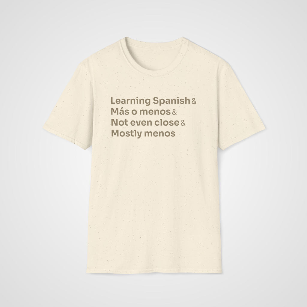 Mostly Menos T-Shirt in Natural