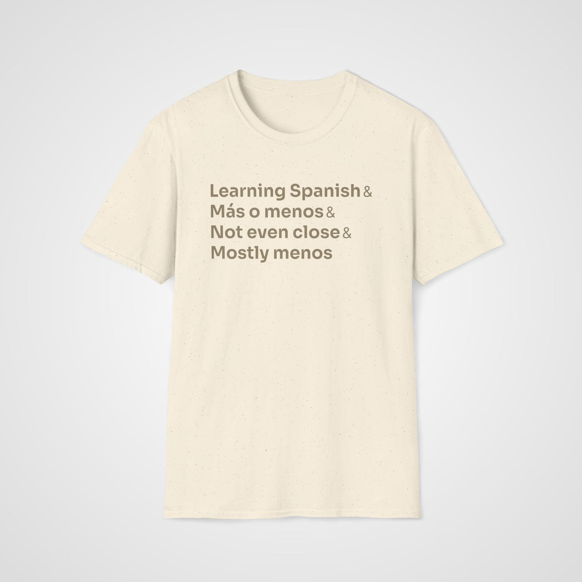 Mostly Menos T-Shirt in Natural