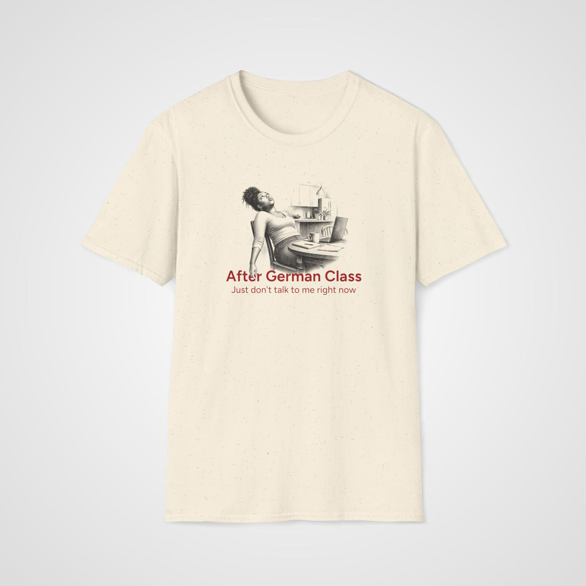 After German Class T-Shirt – Her in Natural