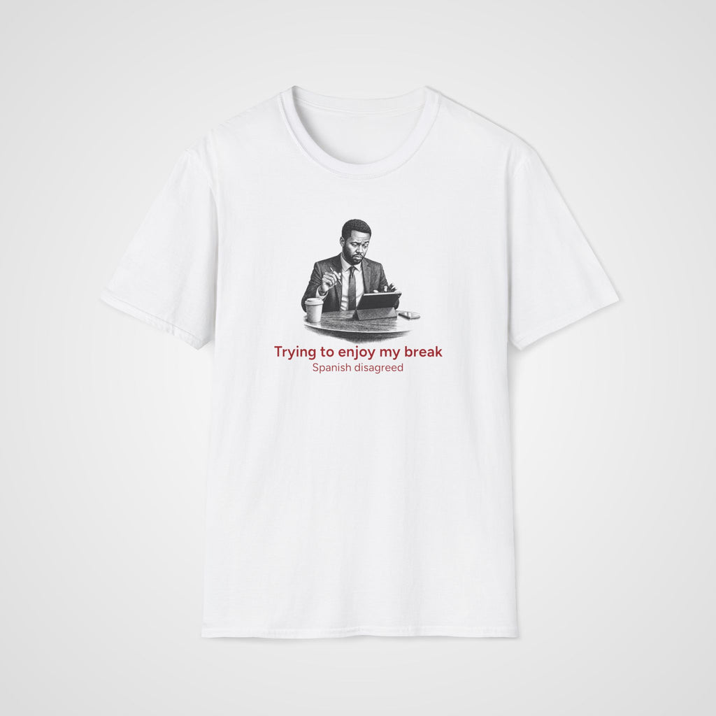 Spanish Disagreed T-Shirt in White