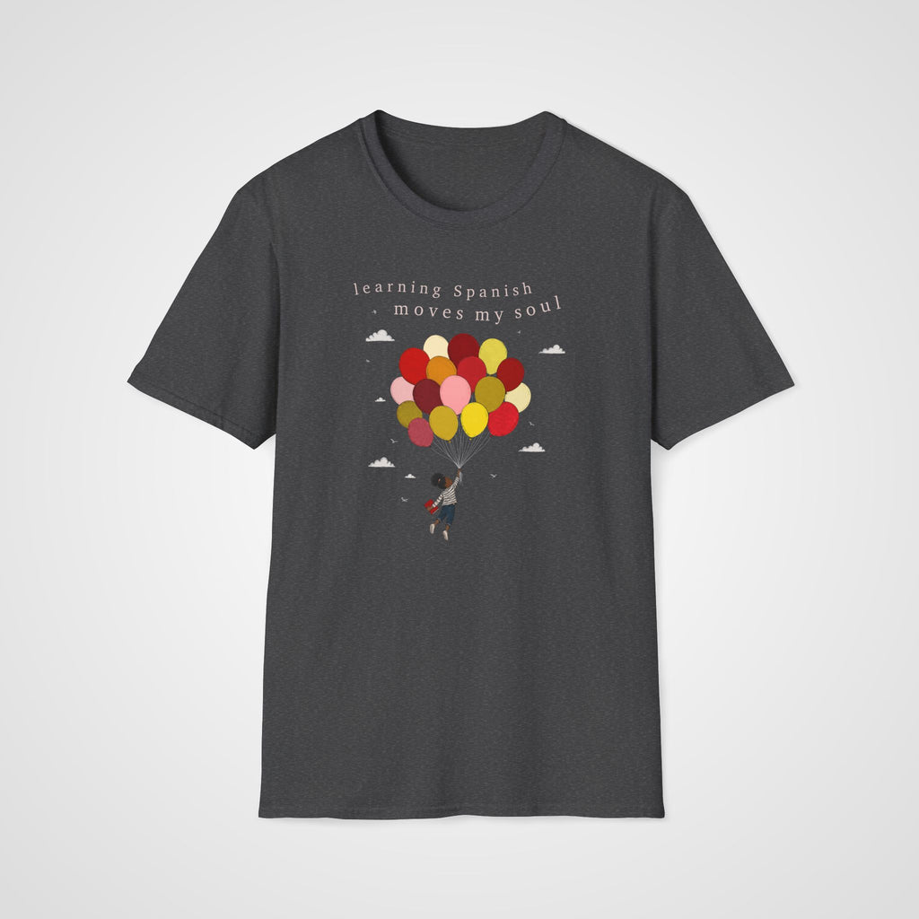 Moved by Spanish T-Shirt in Dark Heather