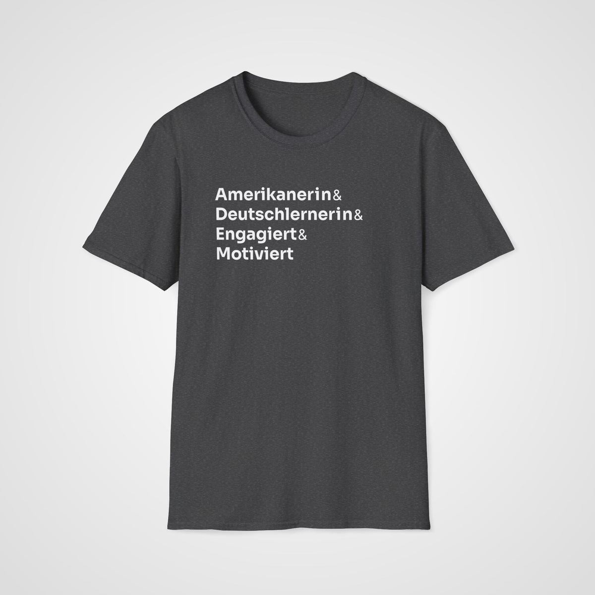 Motivierte Learner T-Shirt in Dark Heather
