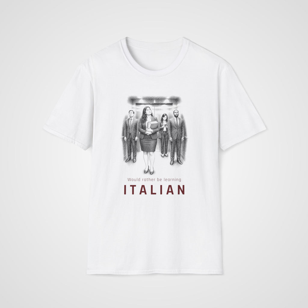 Italian Instead T-Shirt in White