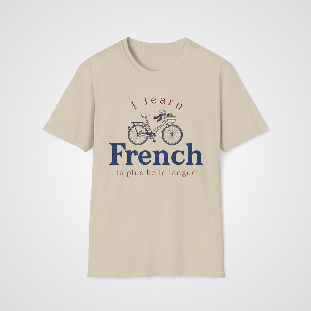 Beautiful Language T-Shirt in Sand