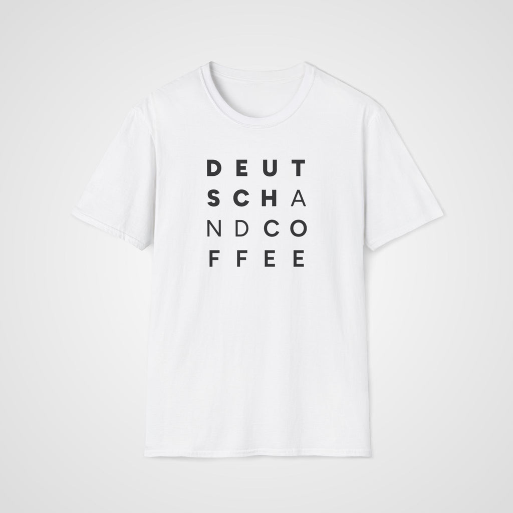 Deutsch & Coffee T-Shirt in White