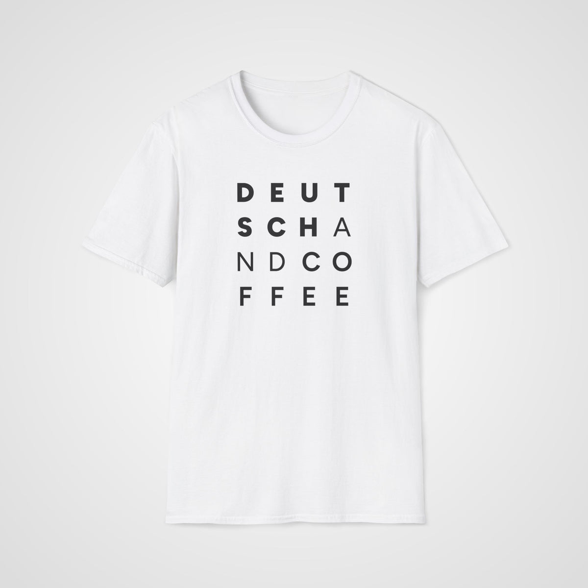 Deutsch & Coffee T-Shirt in White