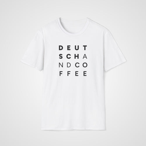 Deutsch & Coffee T-Shirt in White