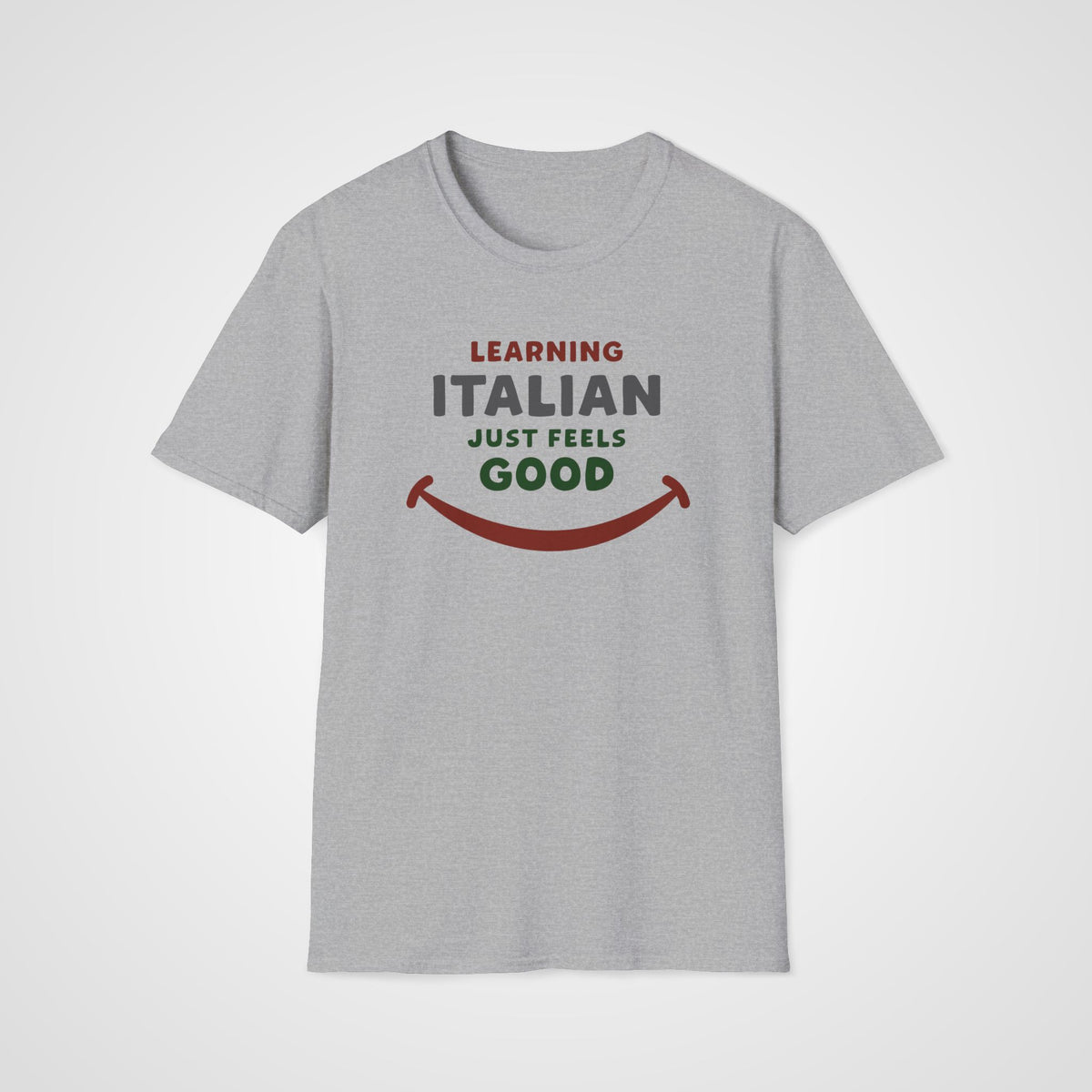 Italian Feels Good T-Shirt in Sport Gray