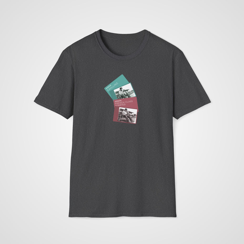 French Class Started T-Shirt in Dark Heather