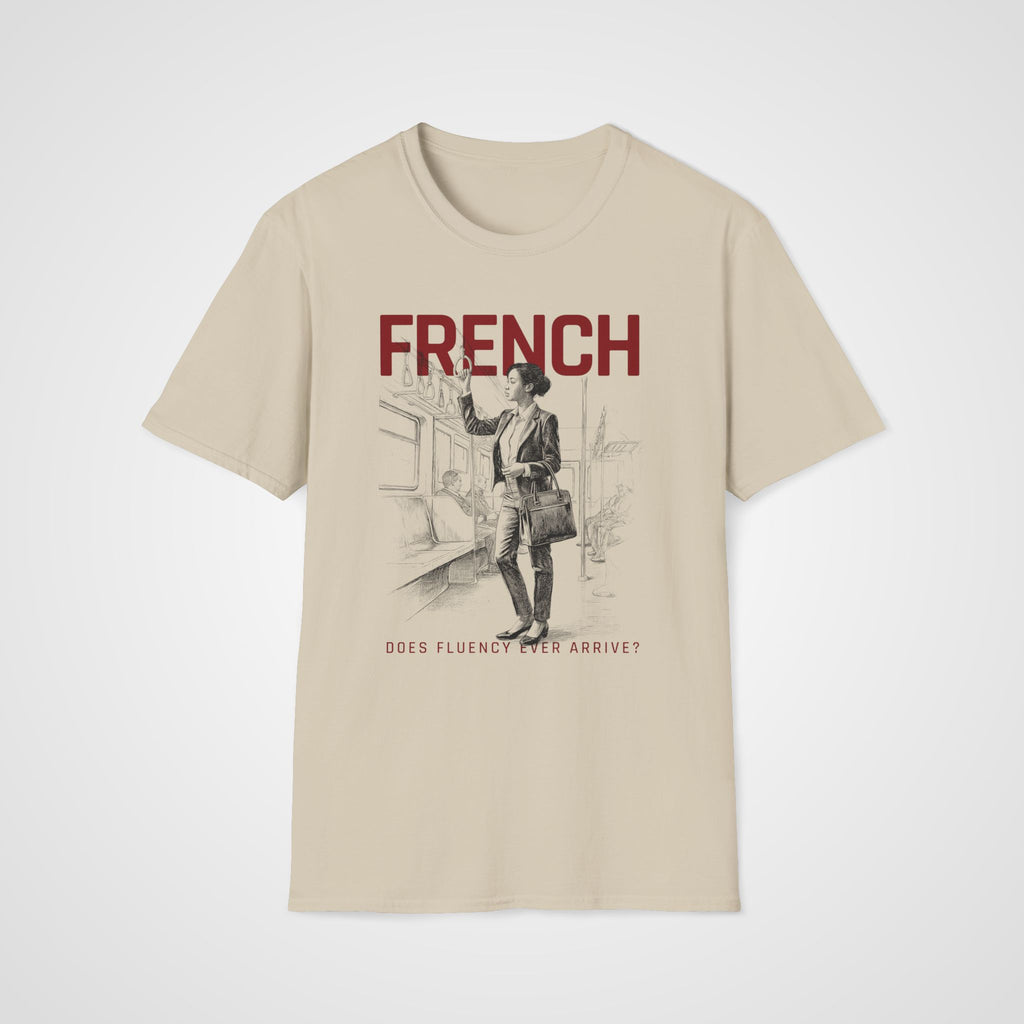 Waiting for Fluency T-Shirt in Sand