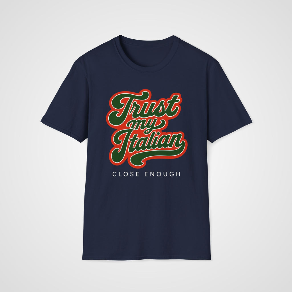 Trust My Italian T-Shirt in Navy