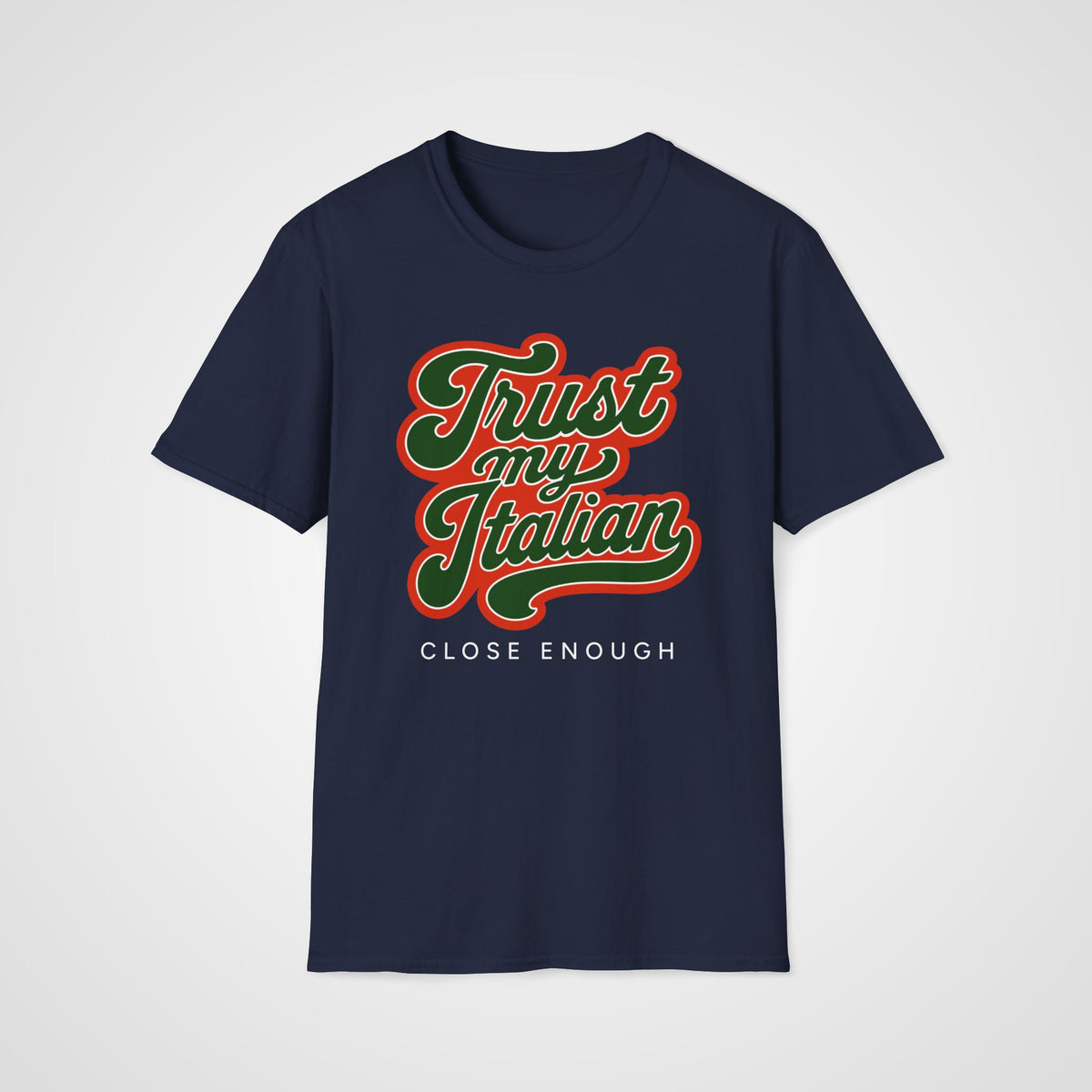 Trust My Italian T-Shirt in Navy