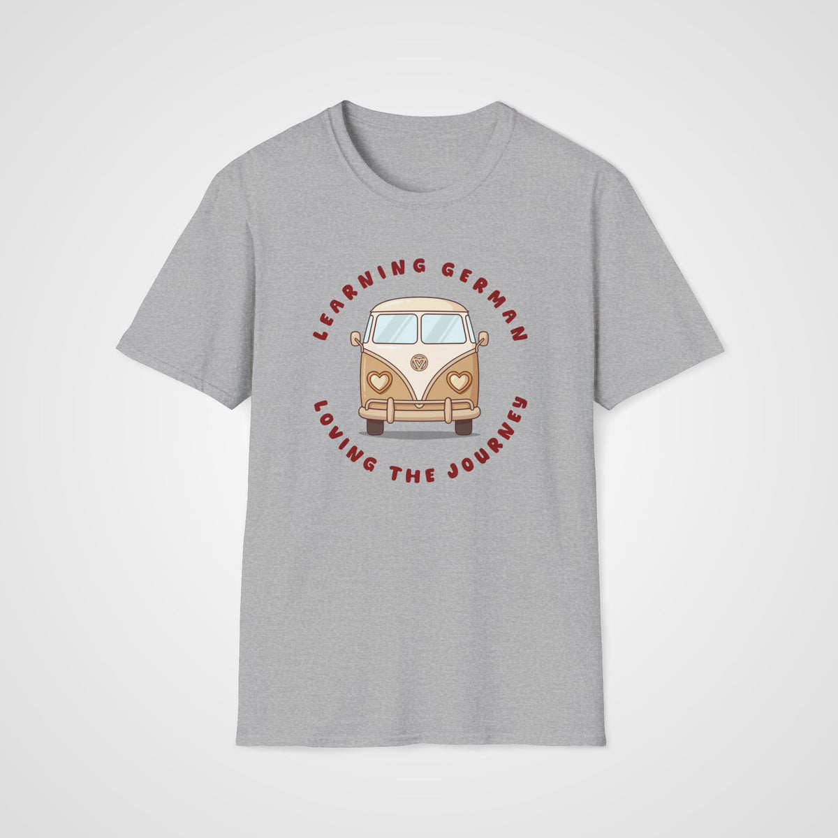 Loving the Journey T-Shirt in Sport Gray