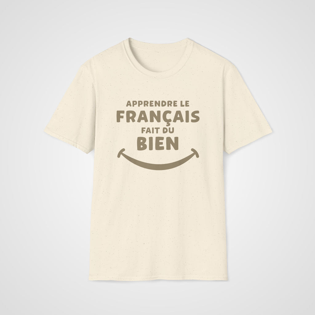 Fait du Bien French T-Shirt in Natural