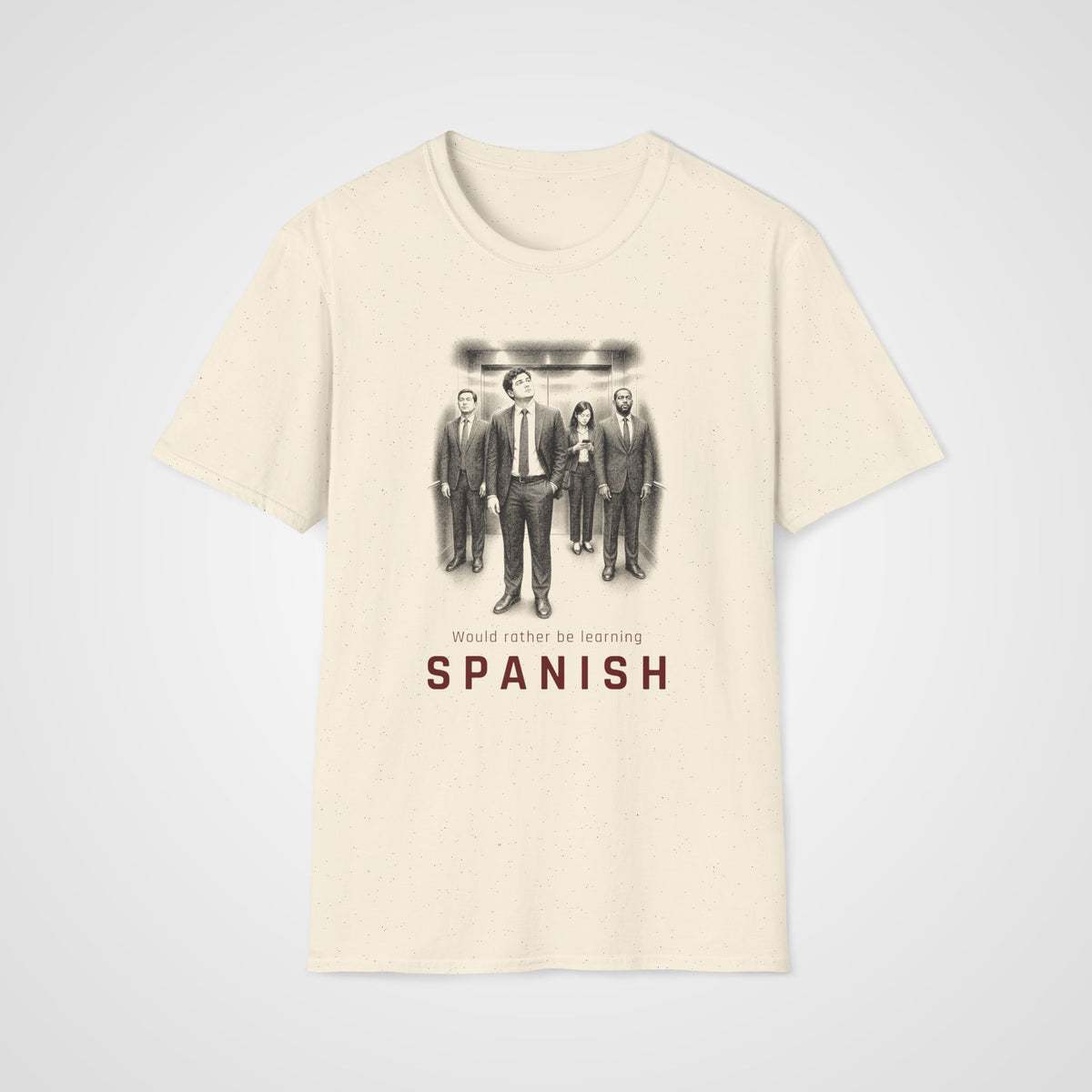 Spanish Instead T-Shirt in Natural