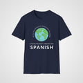 Vibrant Spanish T-Shirt in Navy