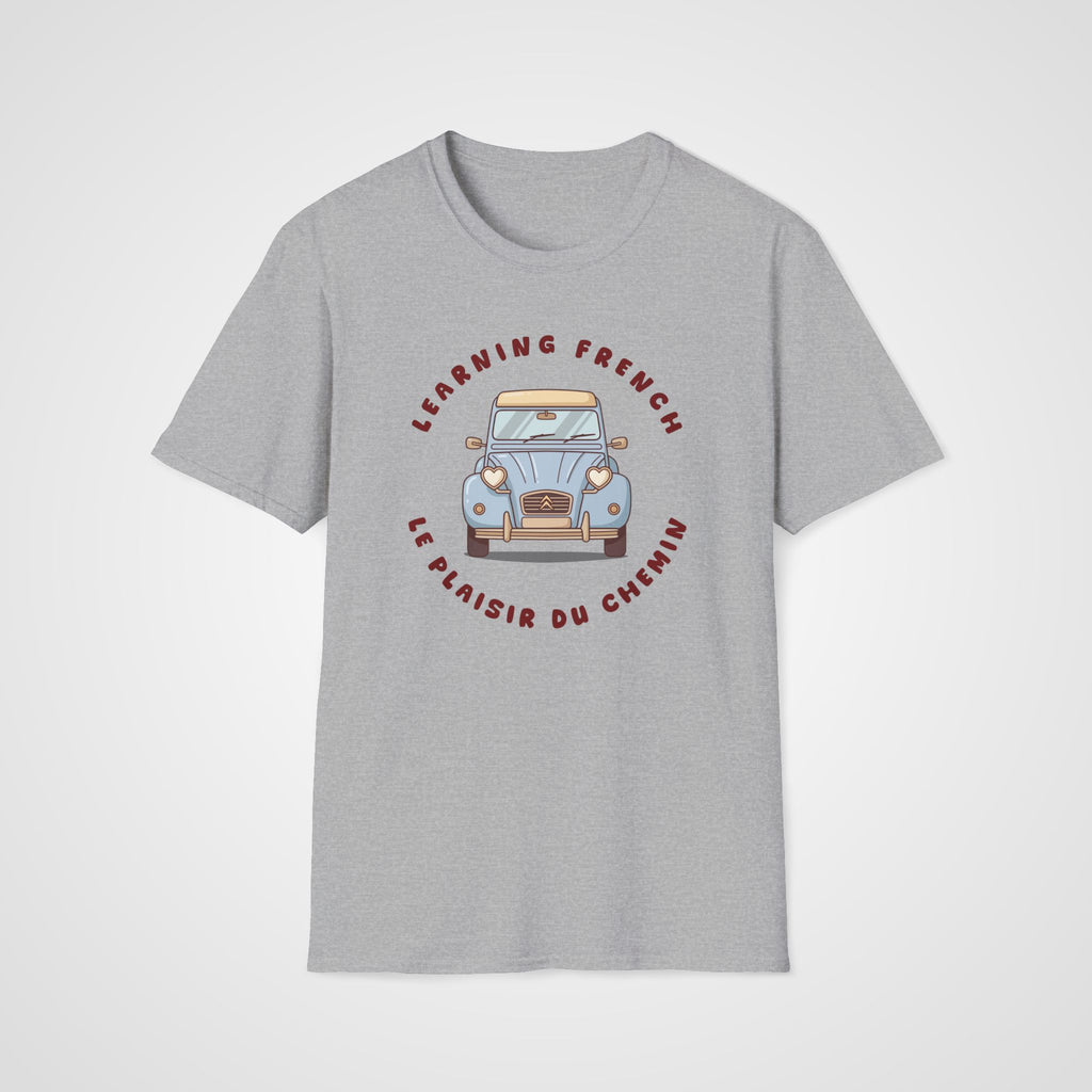 Le Plaisir du Chemin T-Shirt in Sport Gray