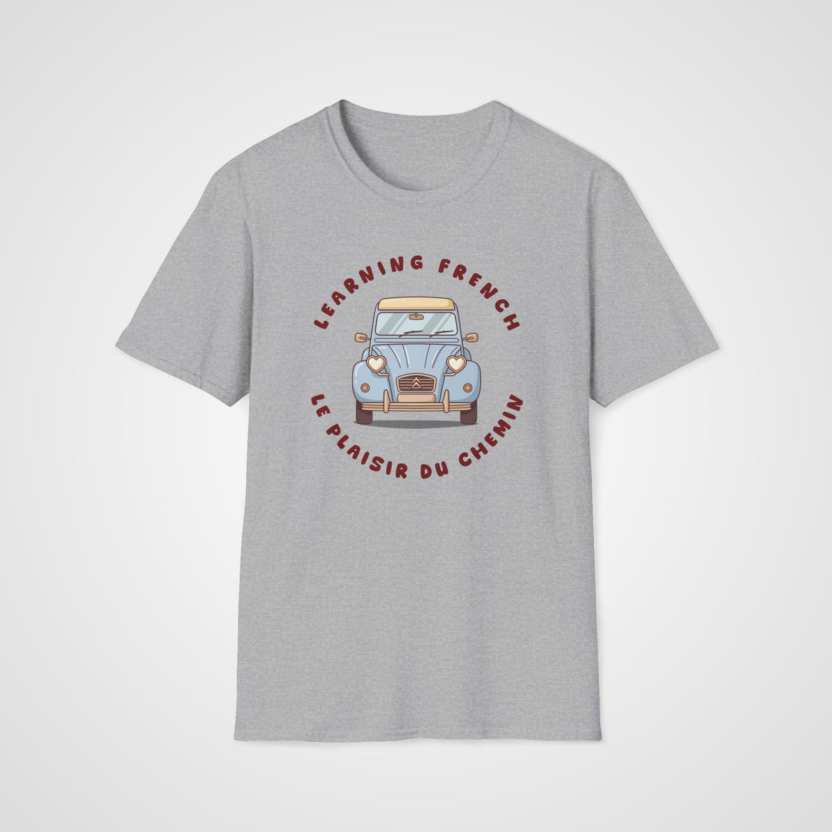 Le Plaisir du Chemin T-Shirt in Sport Gray