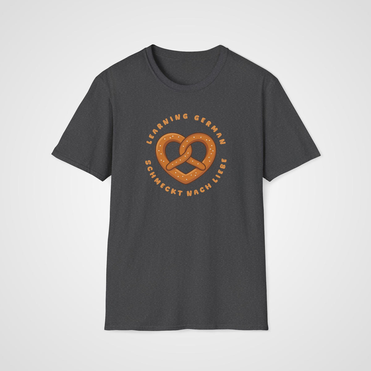Schmeckt nach Liebe T-Shirt in Dark Heather