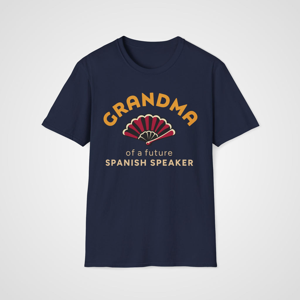 Spanish Grandma T-Shirt in Navy