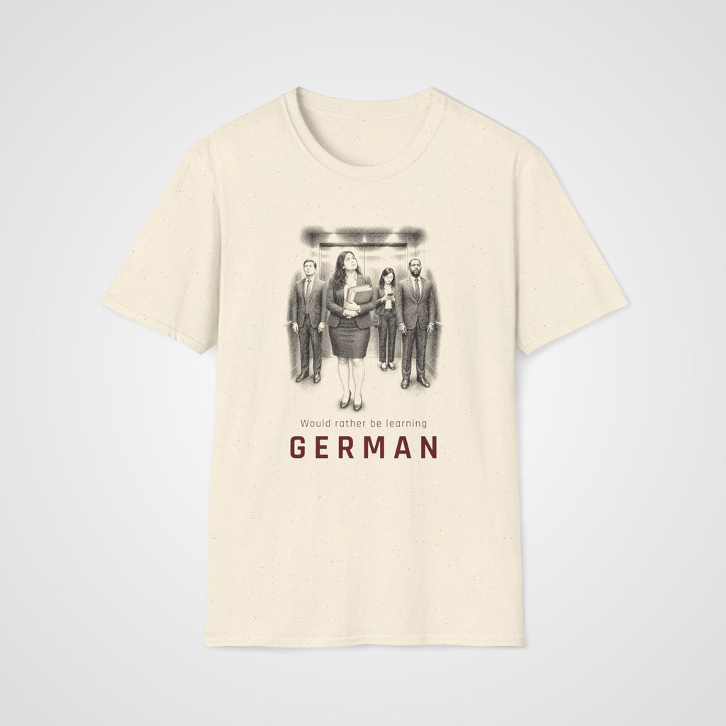 Learning German Instead T-Shirt in Natural