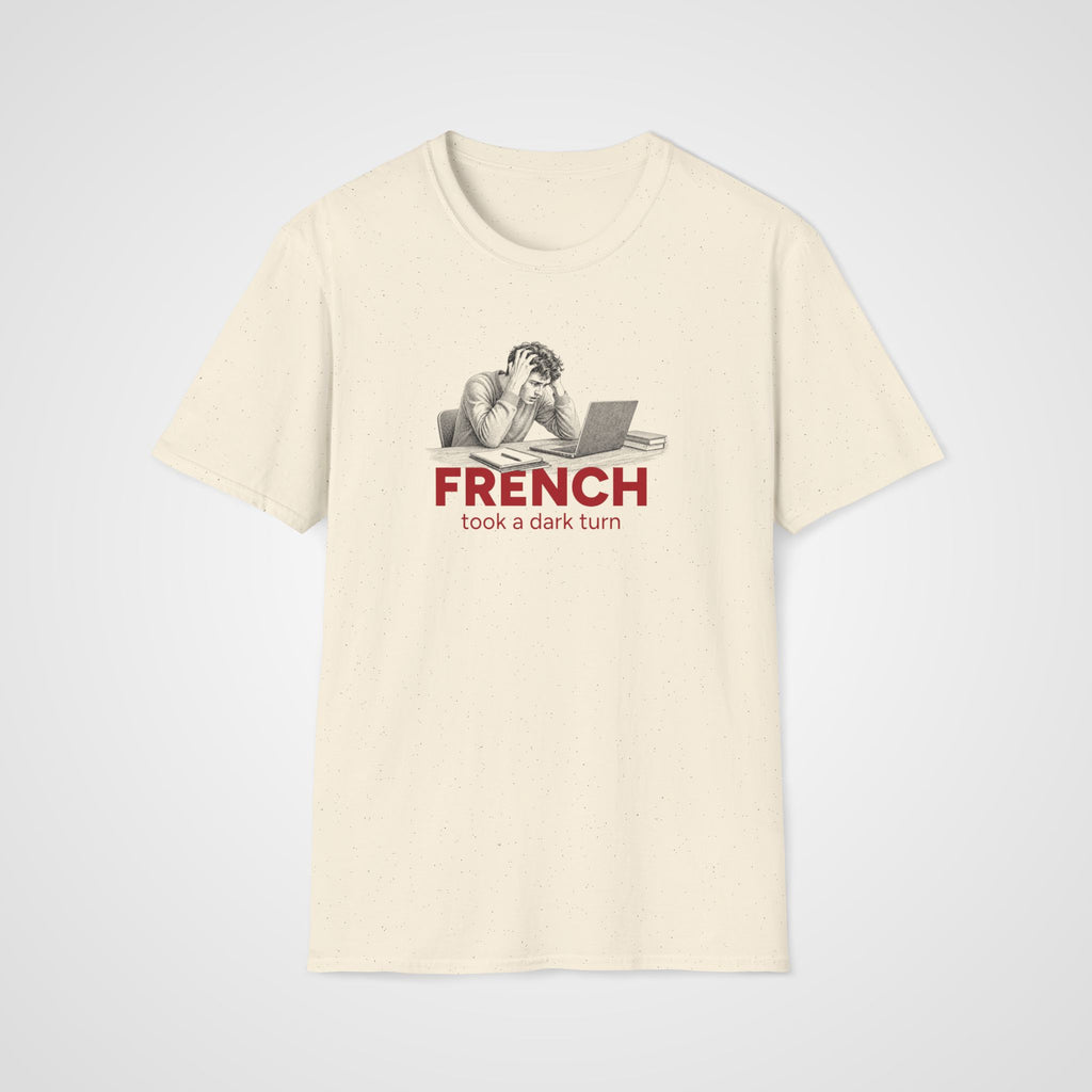 French Dark Turn T-Shirt in Natural