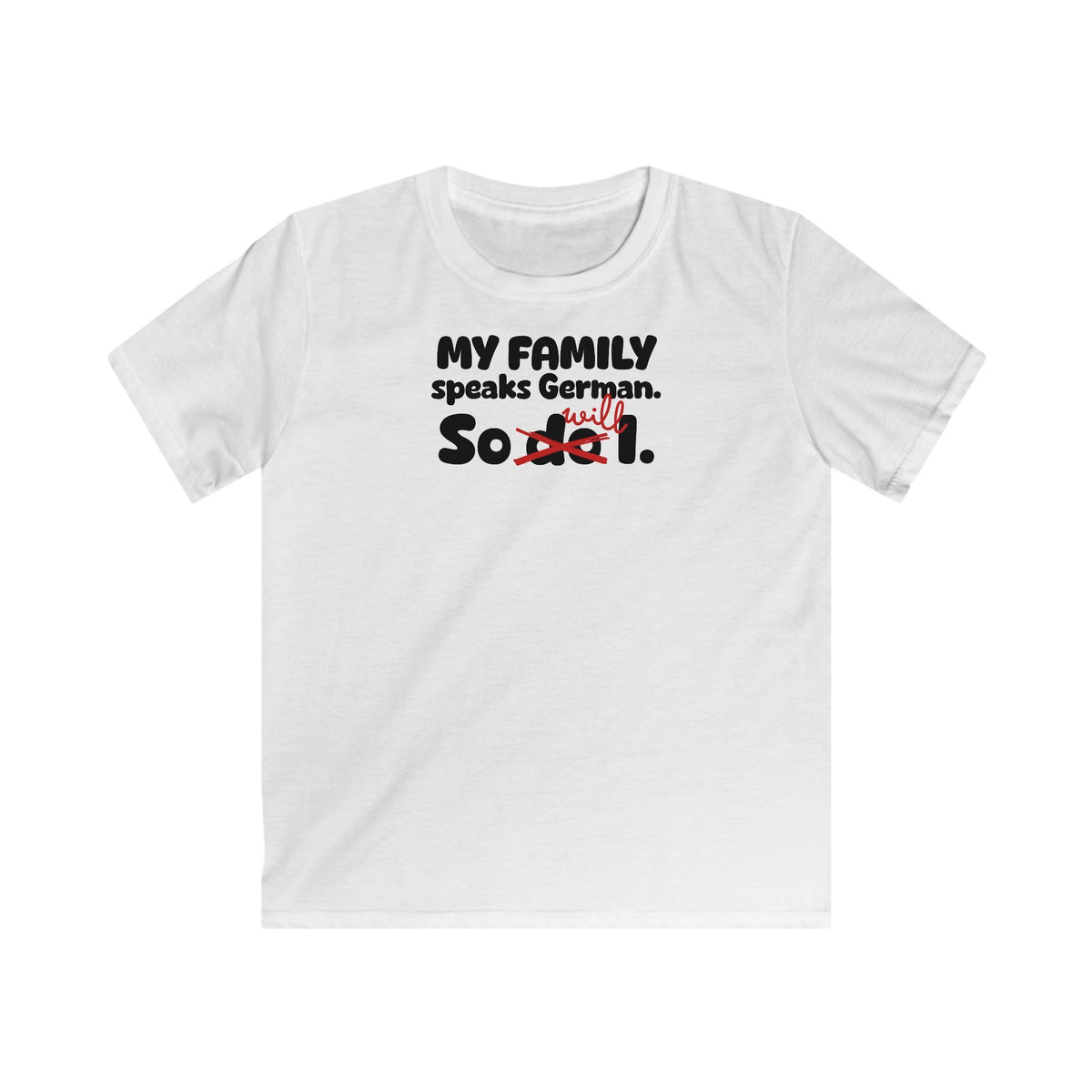 Family Legacy Kids T-Shirt in White