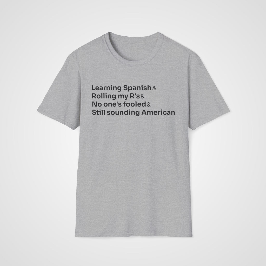 Still Sounding American T-Shirt in Sport Gray