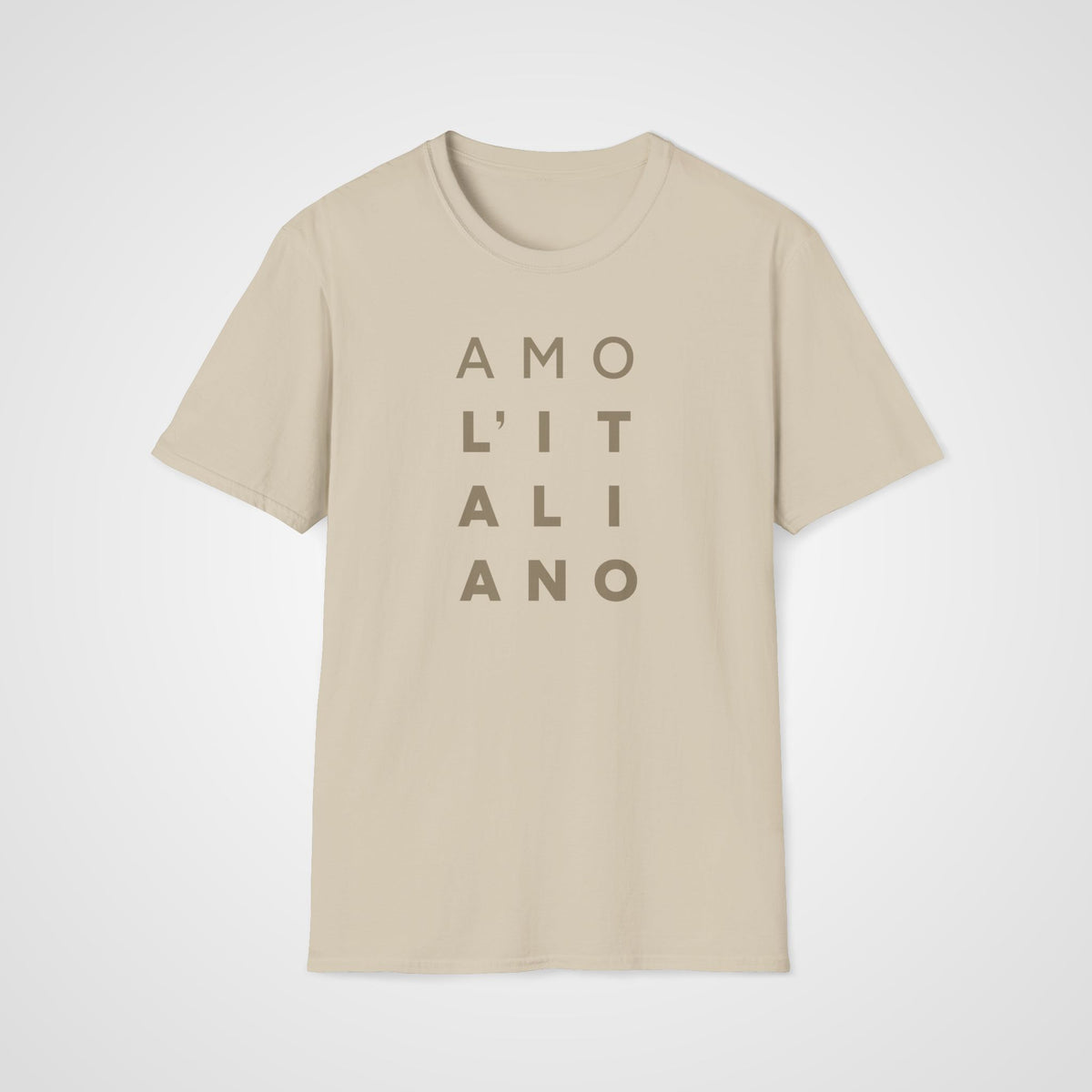 Amo l'Italiano T-Shirt in Sand