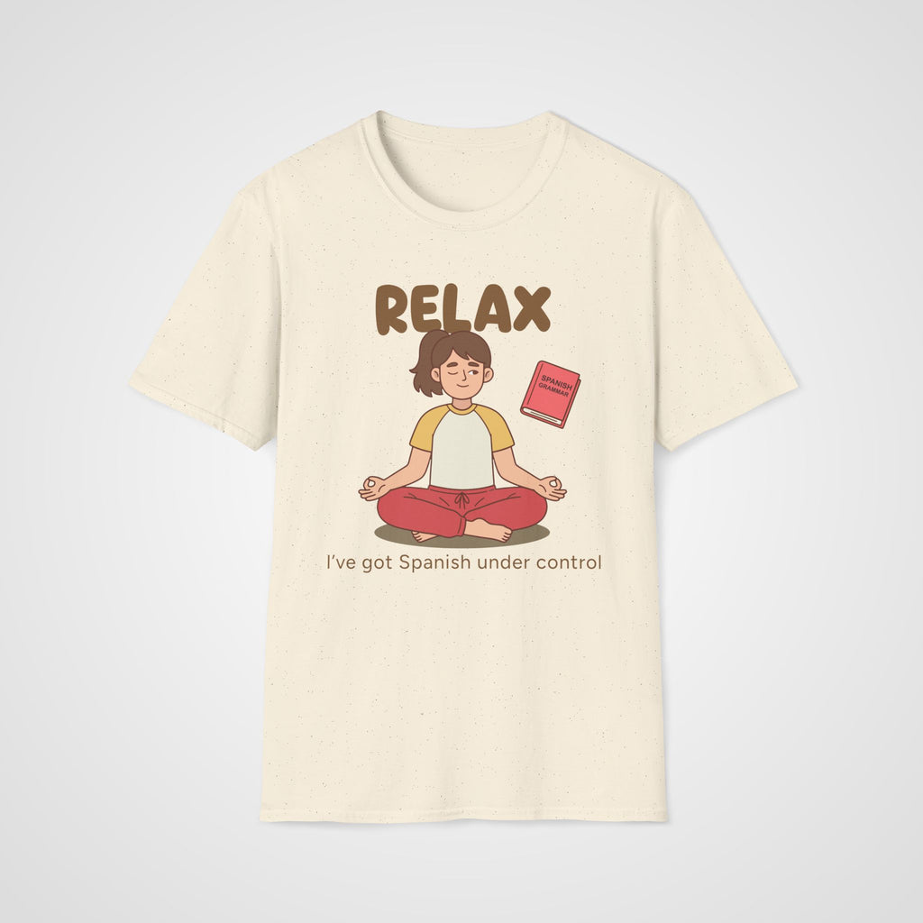 Spanish Under Control T-Shirt in Natural