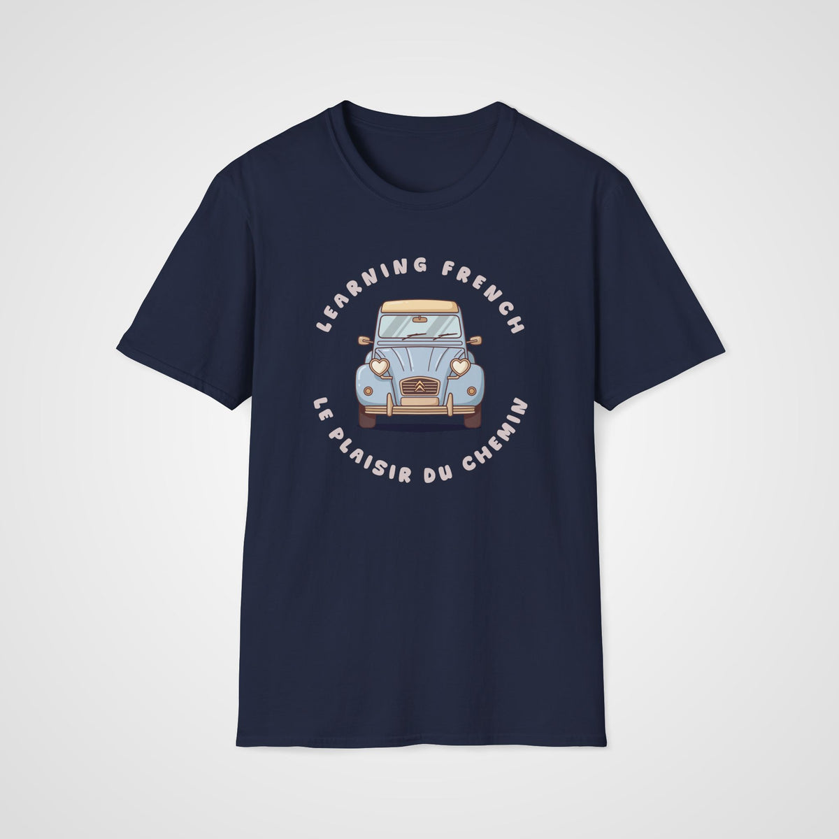 Le Plaisir du Chemin T-Shirt in Navy