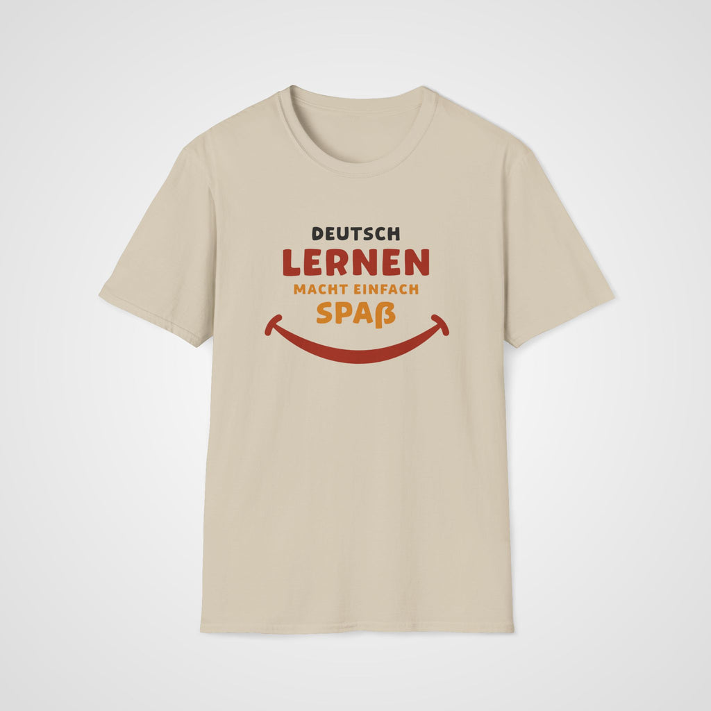 Deutsch Macht Spaß T-Shirt in Sand