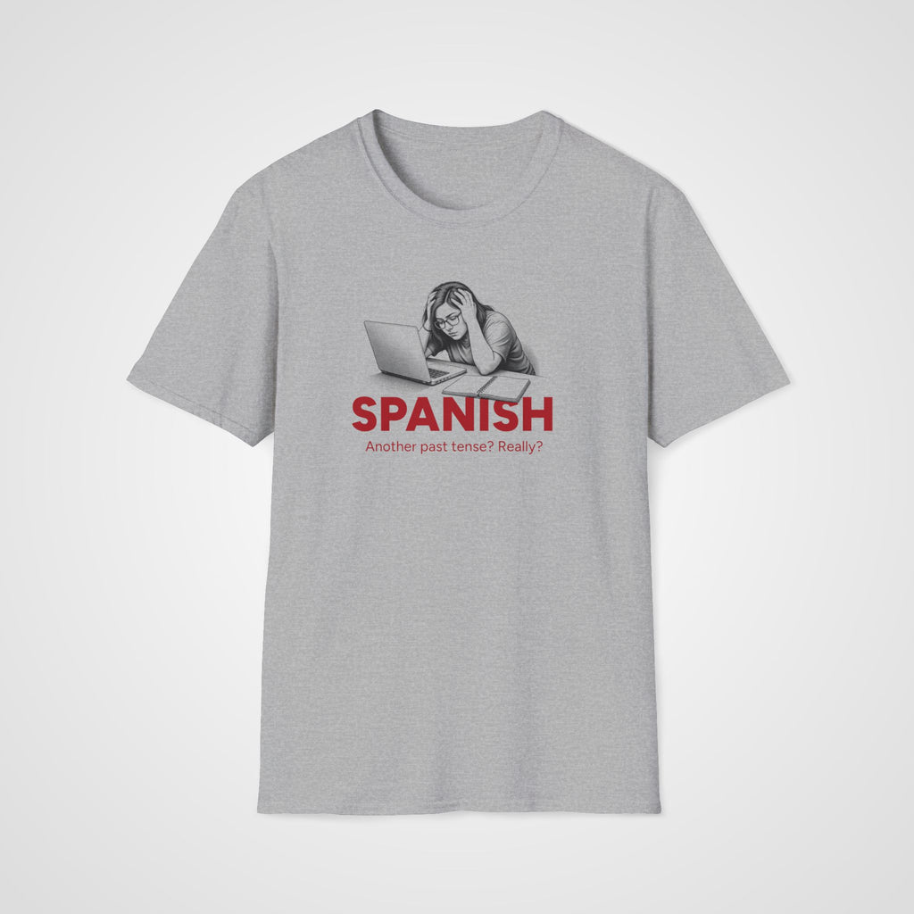 Another Past Tense? T-Shirt in Sport Gray