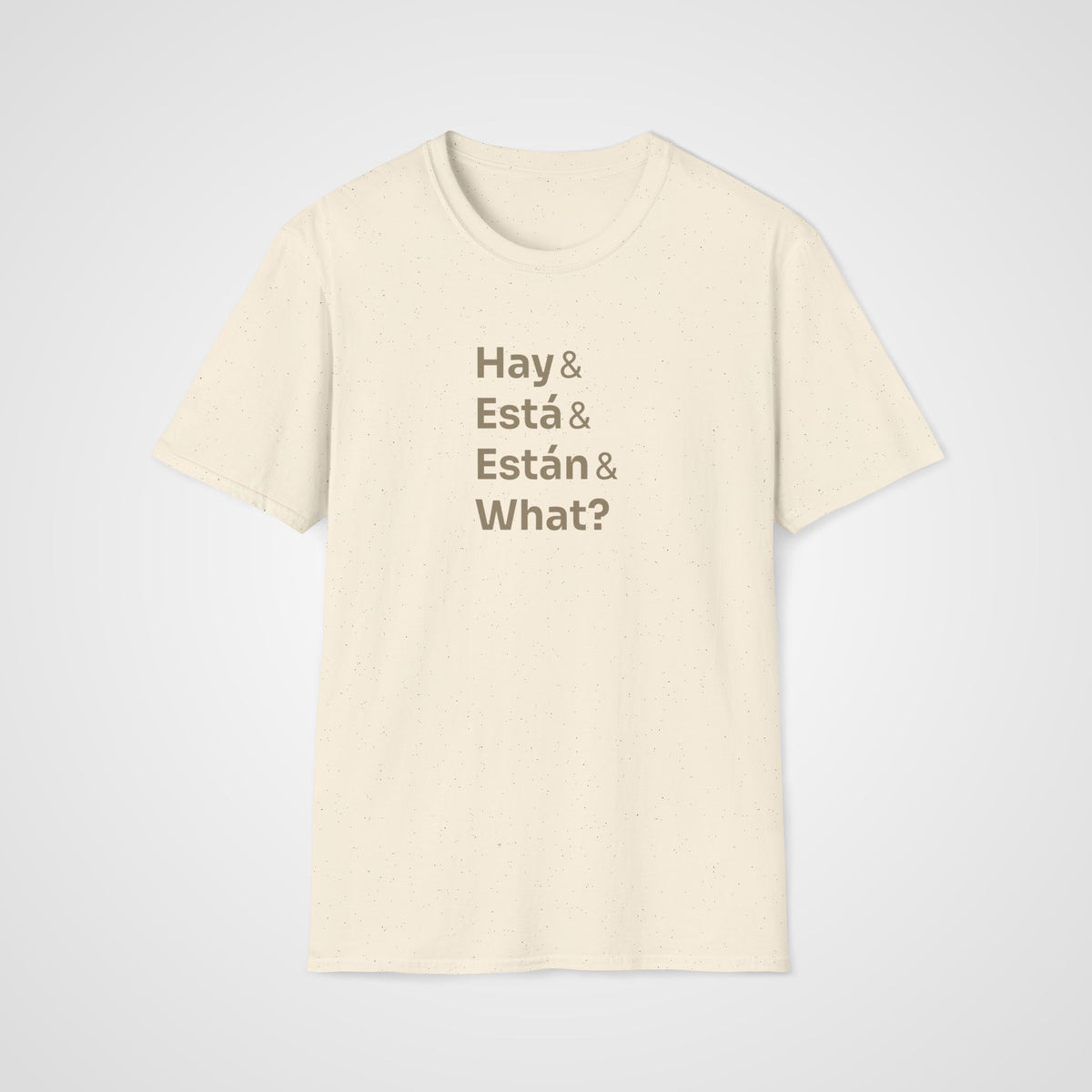 Hay Está Están T-Shirt in Natural