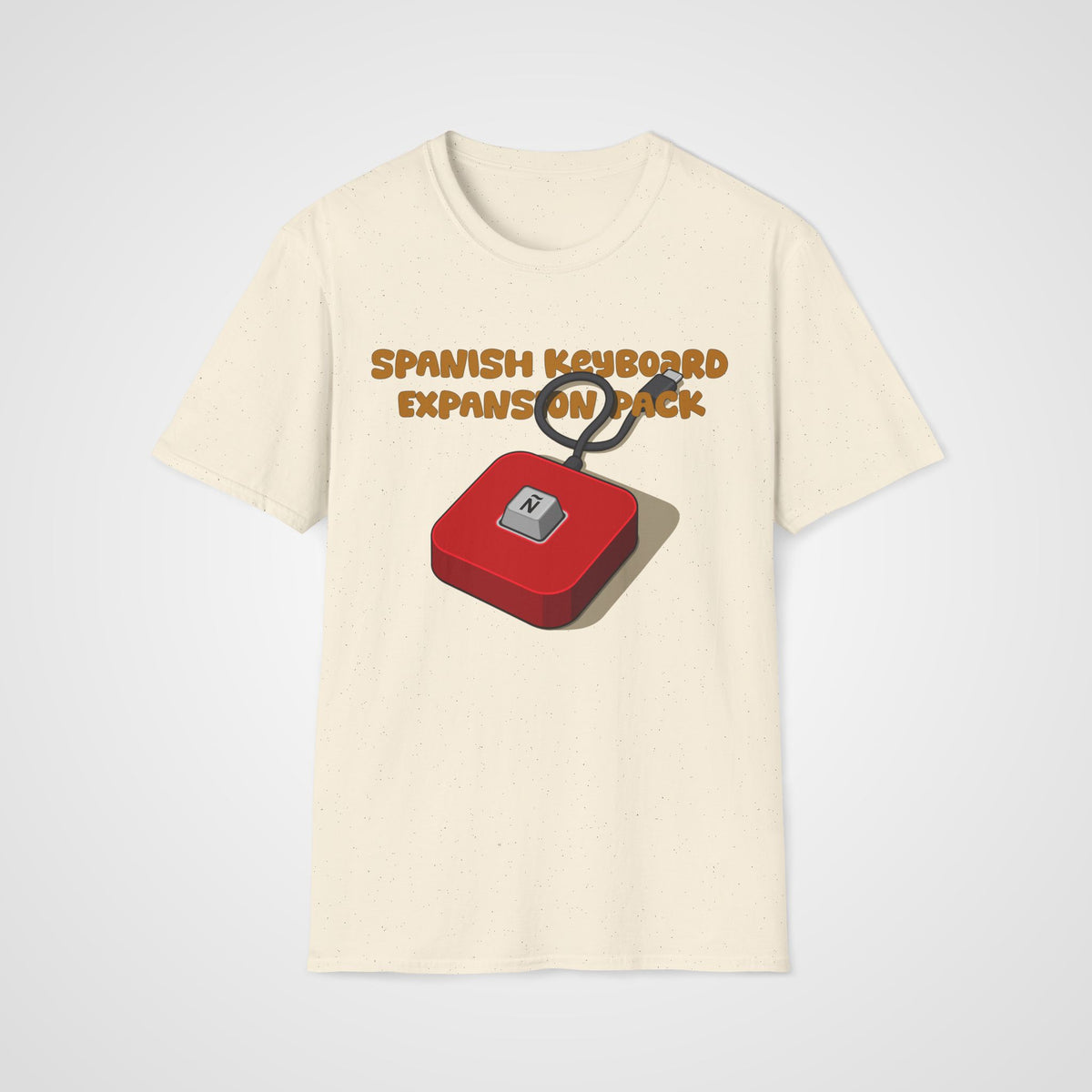 Spanish Keyboard Ñ T-Shirt in Natural